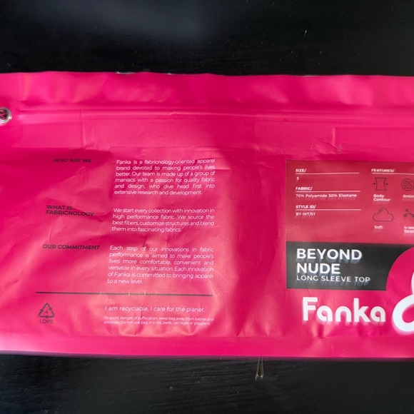 Fanka Pink Long Sleeve Top - Picture 5 of 5